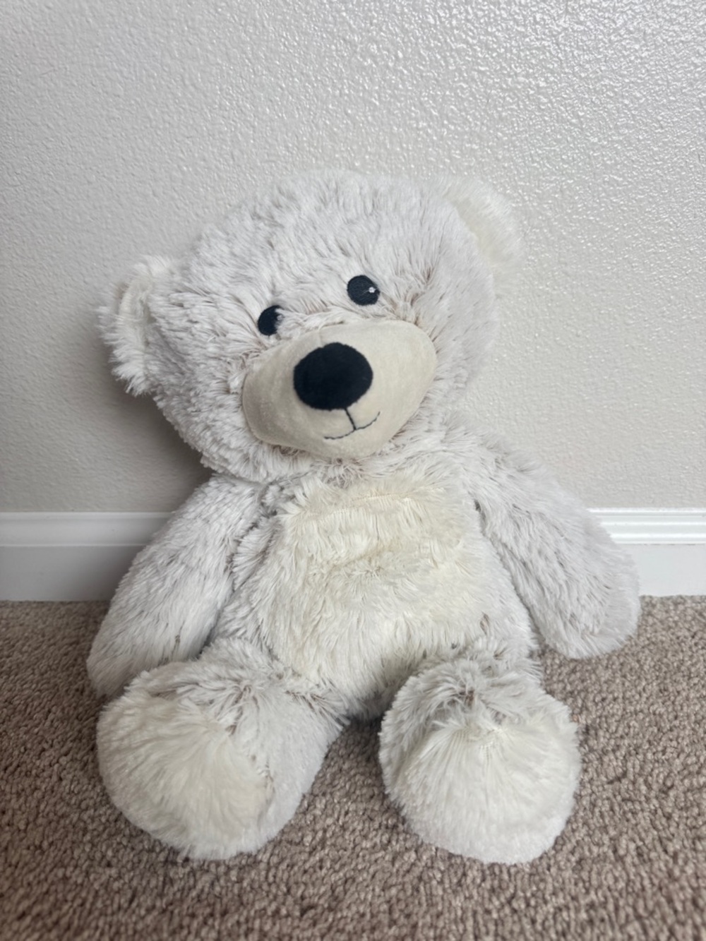 NWOT Warmies Marshmallow Bear Stuffed Animal - Soft Cuddly Toy